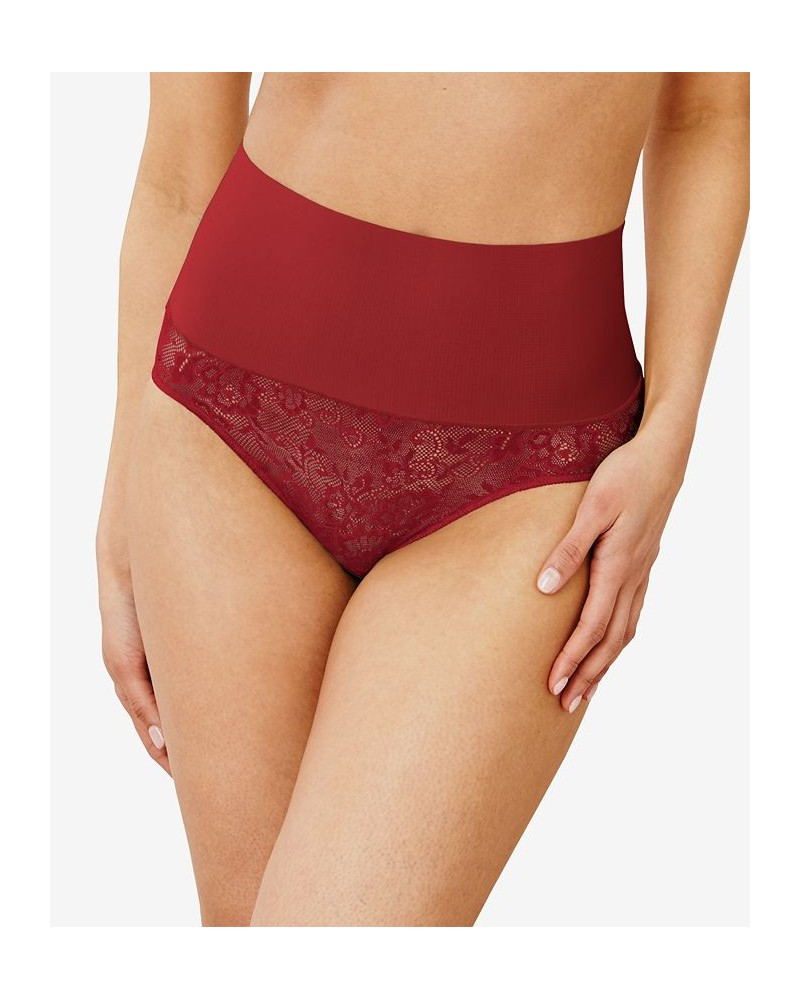 Tame Your Tummy Firm Control Brief DM0051 Red $12.53 Shapewear