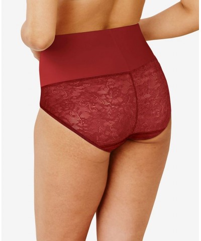 Tame Your Tummy Firm Control Brief DM0051 Red $12.53 Shapewear