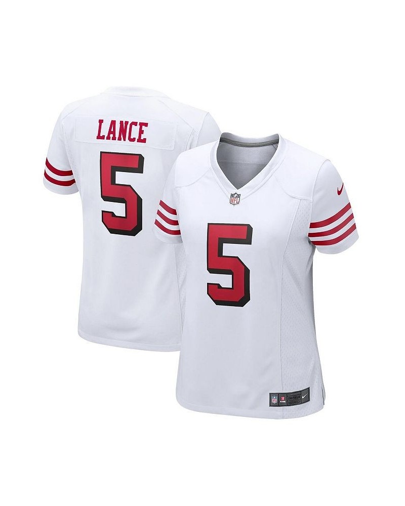 Women's Trey Lance White San Francisco 49ers Alternate Game Jersey White $64.40 Jersey