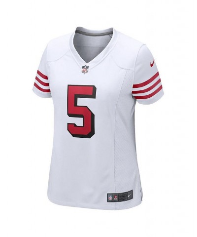 Women's Trey Lance White San Francisco 49ers Alternate Game Jersey White $64.40 Jersey