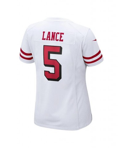 Women's Trey Lance White San Francisco 49ers Alternate Game Jersey White $64.40 Jersey