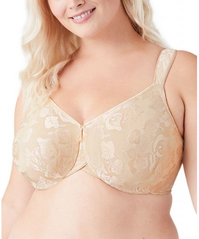 Awareness Full Figure Seamless Underwire Bra 85567 Up To I Cup Tan/Beige $39.78 Bras