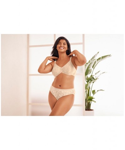 Awareness Full Figure Seamless Underwire Bra 85567 Up To I Cup Tan/Beige $39.78 Bras