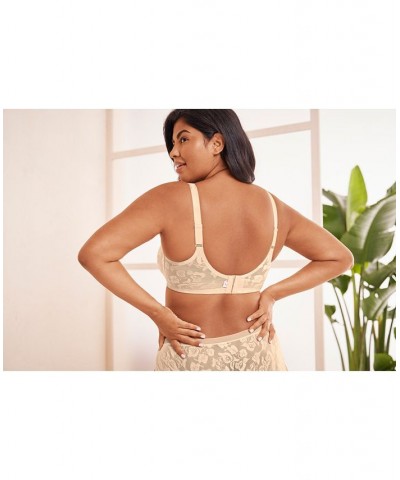 Awareness Full Figure Seamless Underwire Bra 85567 Up To I Cup Tan/Beige $39.78 Bras