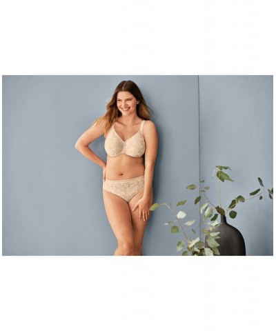 Awareness Full Figure Seamless Underwire Bra 85567 Up To I Cup Tan/Beige $39.78 Bras