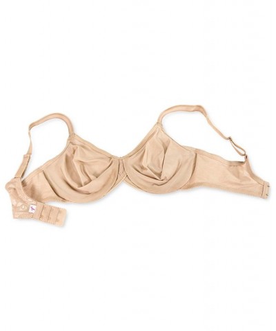 Awareness Full Figure Seamless Underwire Bra 85567 Up To I Cup Tan/Beige $39.78 Bras