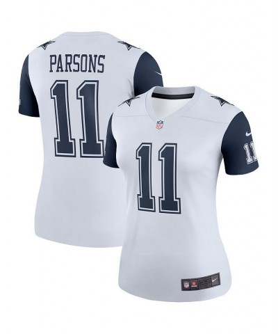 Women's Micah Parsons White Dallas Cowboys Alternate Legend Jersey White $33.00 Jersey