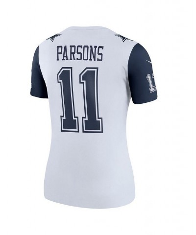 Women's Micah Parsons White Dallas Cowboys Alternate Legend Jersey White $33.00 Jersey