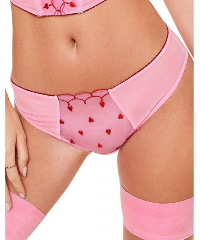 Caroline Women's High Cut Panty Pink $13.22 Panty