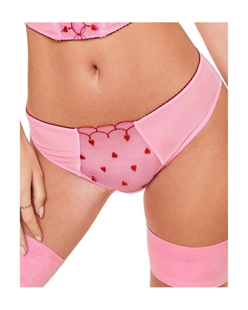 Caroline Women's High Cut Panty Pink $13.22 Panty