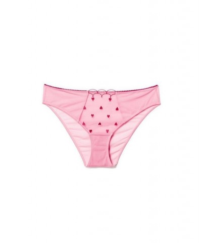 Caroline Women's High Cut Panty Pink $13.22 Panty