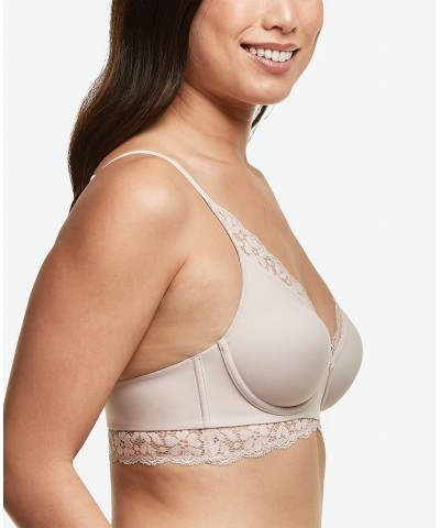 Women's Pure Comfort Convertible Wireless Lace Bralette DM1190 Ivory/Cream $11.88 Bras