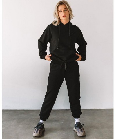 Rebody Lifestyle French Terry Sweatpants for Women Black $40.95 Pants