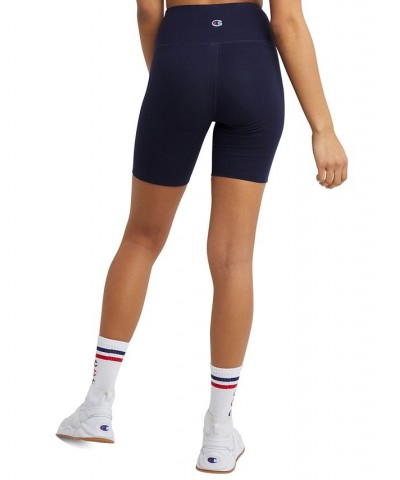 Women's Authentic Bike Shorts Blue $17.23 Shorts