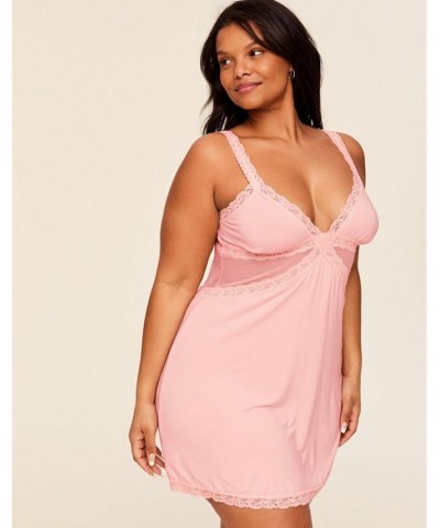 Primrose Women's Plus-Size Slip Dress Pink $32.48 Sleepwear