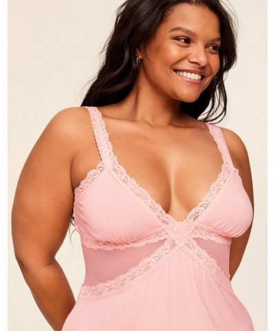 Primrose Women's Plus-Size Slip Dress Pink $32.48 Sleepwear