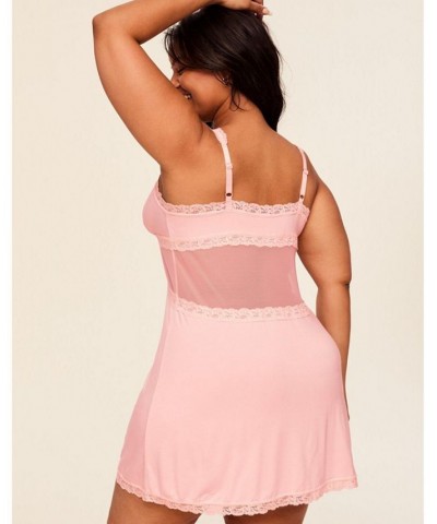 Primrose Women's Plus-Size Slip Dress Pink $32.48 Sleepwear