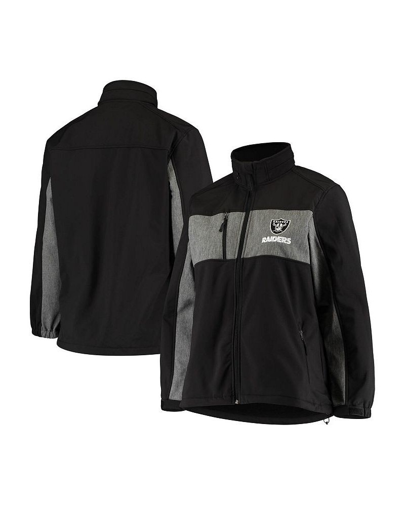 Women's Black Las Vegas Raiders Zephyr Softshell Full-Zip Jacket Black $55.00 Jackets