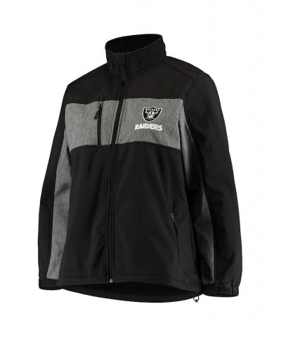 Women's Black Las Vegas Raiders Zephyr Softshell Full-Zip Jacket Black $55.00 Jackets