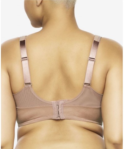 Jessamine Side Smoothing Women's Lace Bra Brown $15.99 Bras