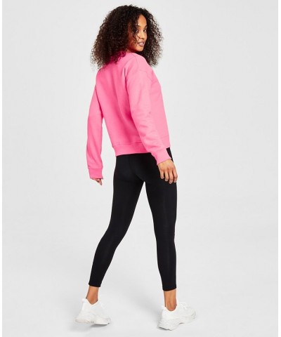 Women's Powerblend Graphic-Print Sweatshirt Pink $19.48 Sweatshirts