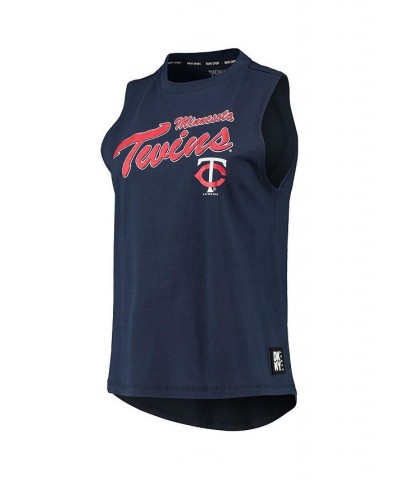 Women's Navy Minnesota Twins Marcie Tank Top Navy $25.85 Tops