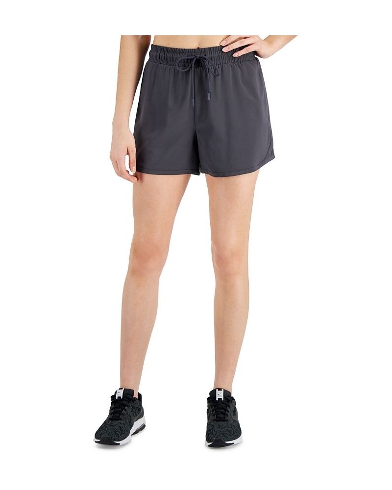 Women's Drawstring Running Shorts Deep Charcoal $12.74 Shorts