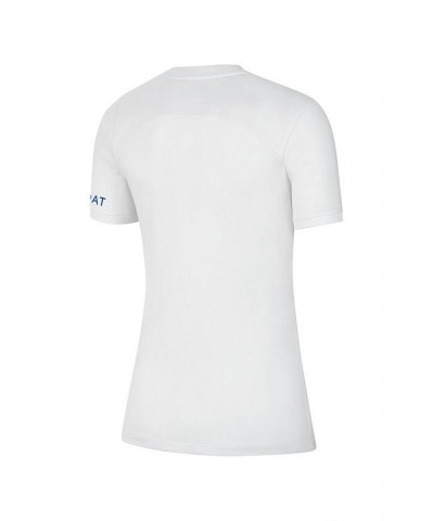 Women's White Paris Saint-Germain 2022/23 Third Breathe Stadium Replica Blank Jersey White $35.70 Jersey