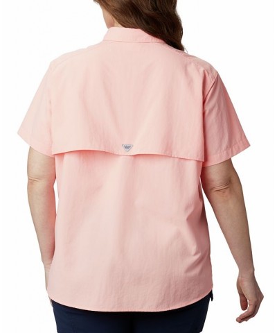 Plus Size Bahama Shirt Pink $34.80 Tops