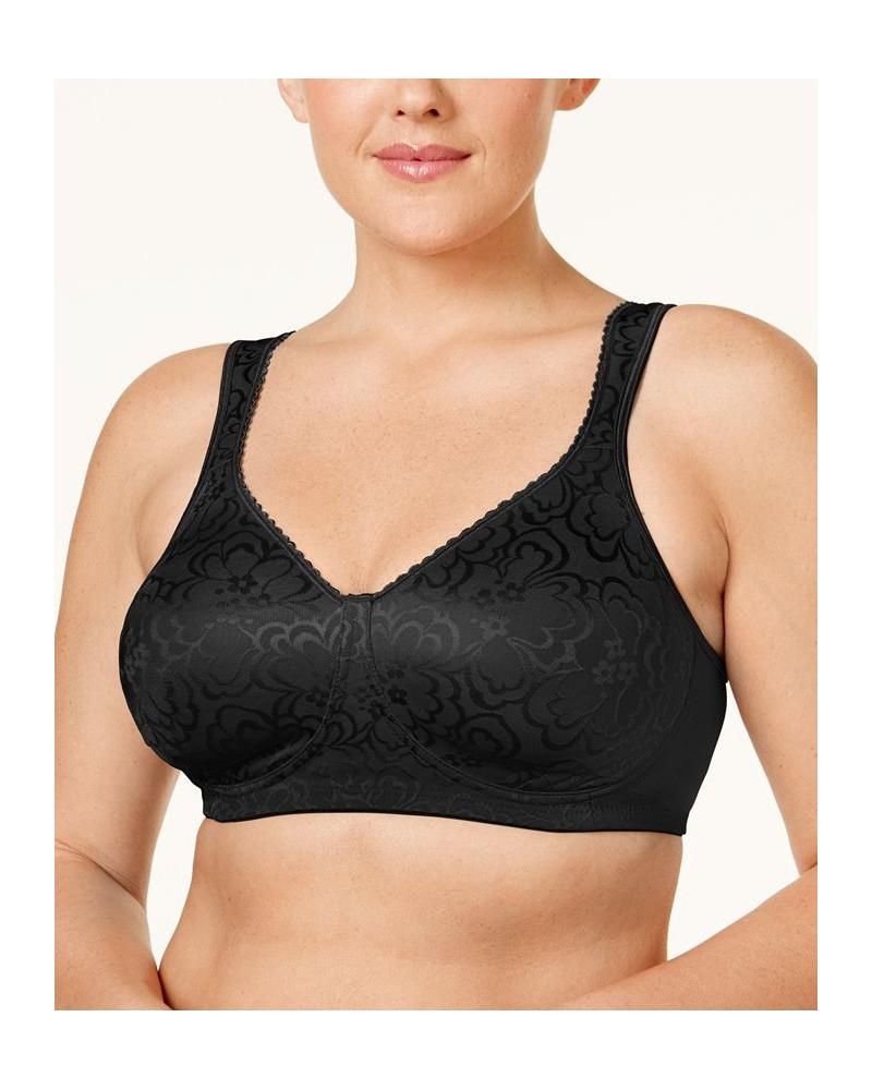 18 Hour Ultimate Lift and Support Wireless Bra 4745 Black $12.99 Bras