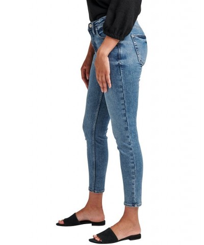 Women's Infinite Fit ONE SIZE FITS FOUR High Rise Skinny Jeans Indigo $40.56 Jeans