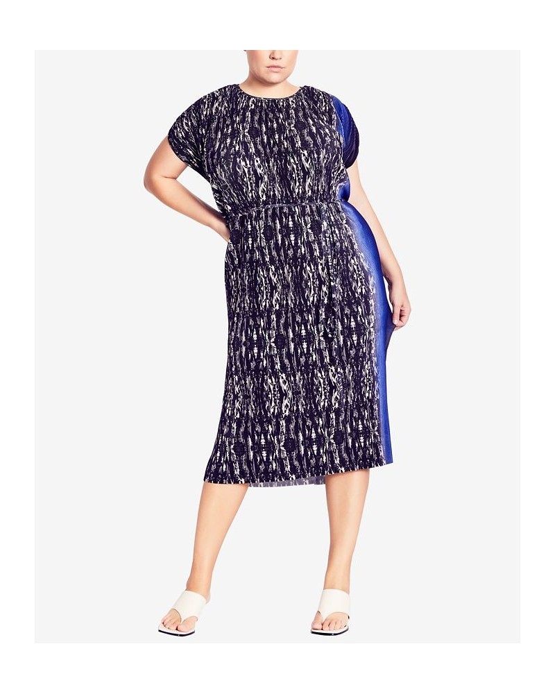 Plus Size Trendy Savannah Dress Black $43.09 Dresses