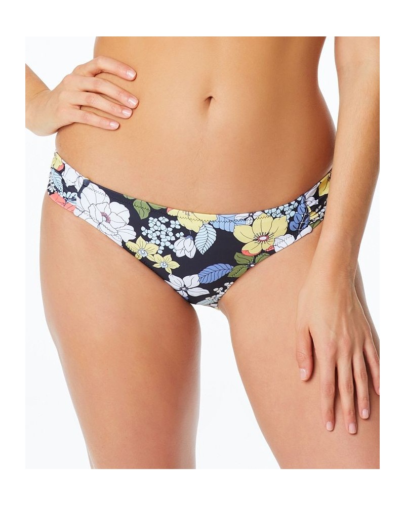 Tropical Punch Side-Shirred Hipster Bikini Bottoms Mandarin Multi $21.11 Swimsuits