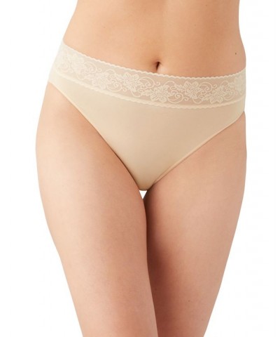 Women's Comfort Touch High Cut Underwear 871353 Tan/Beige $11.60 Panty