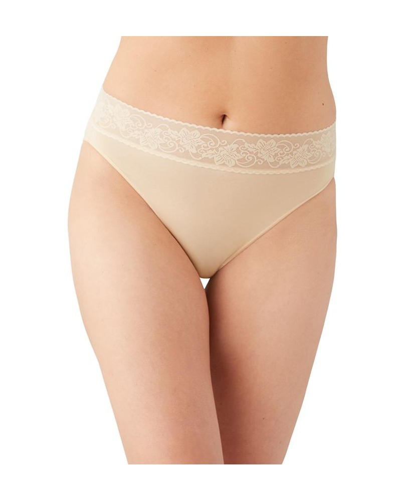 Women's Comfort Touch High Cut Underwear 871353 Tan/Beige $11.60 Panty