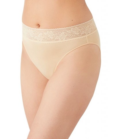 Women's Comfort Touch High Cut Underwear 871353 Tan/Beige $11.60 Panty