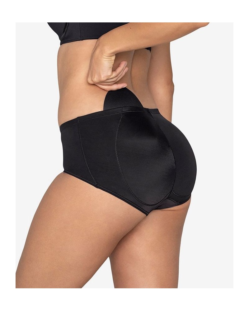 Women's Rear-Padded Brief 012688 Black $25.00 Shapewear