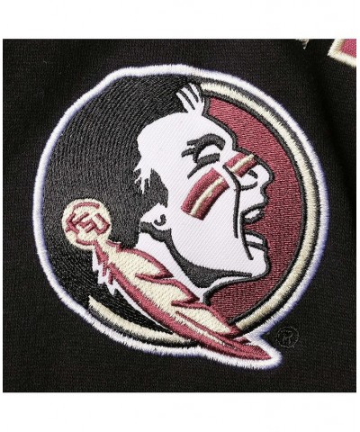 Women's Black Florida State Seminoles Loud and Proud Pullover Hoodie Black $29.14 Sweatshirts