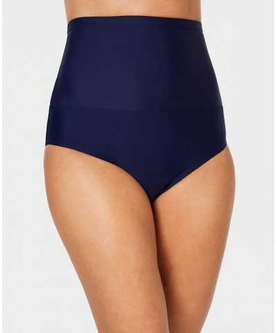 Women's Capetown Underwire Tankini & Solid Bikini Bottoms Navy $23.00 Swimsuits