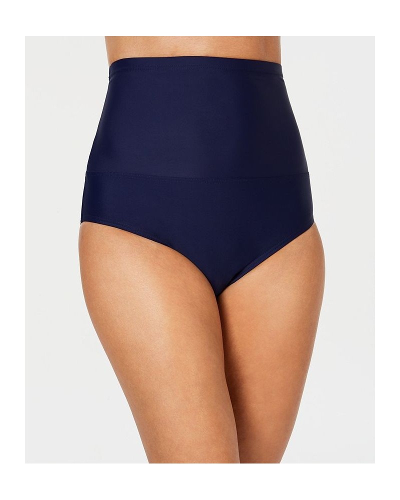 Women's Capetown Underwire Tankini & Solid Bikini Bottoms Navy $23.00 Swimsuits