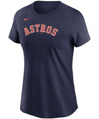 Women's Alex Bregman Navy Houston Astros Name Number T-shirt Navy $22.00 Tops