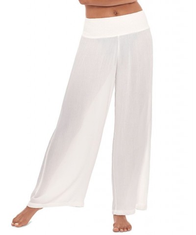 Ralph Lauren Rayon Smocked Pant White $38.50 Swimsuits