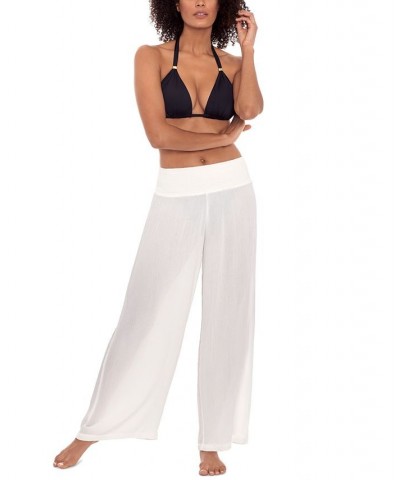 Ralph Lauren Rayon Smocked Pant White $38.50 Swimsuits