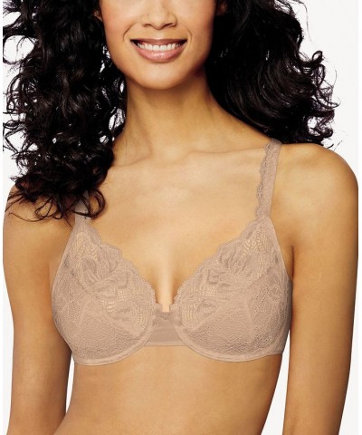 Women's Lace Desire 2-Ply Underwire Comfort Bra 6543 Pink $17.97 Bras