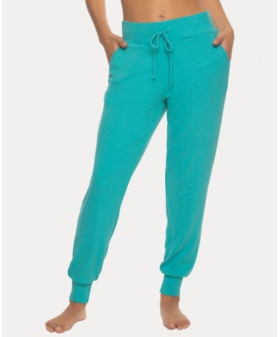 Women's Primavera Rib Joggers Blue $32.50 Sleepwear