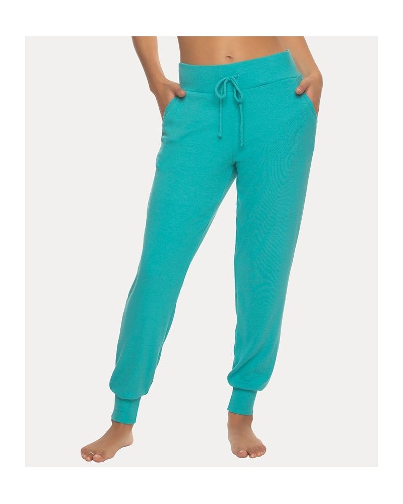 Women's Primavera Rib Joggers Blue $32.50 Sleepwear