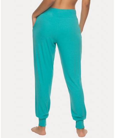 Women's Primavera Rib Joggers Blue $32.50 Sleepwear