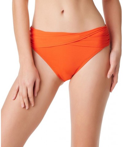 Bleu Rod Beattie Shirred Underwire Bikini D-Cup Top & Sarong Hipster Bikini Bottoms Fire $46.28 Swimsuits