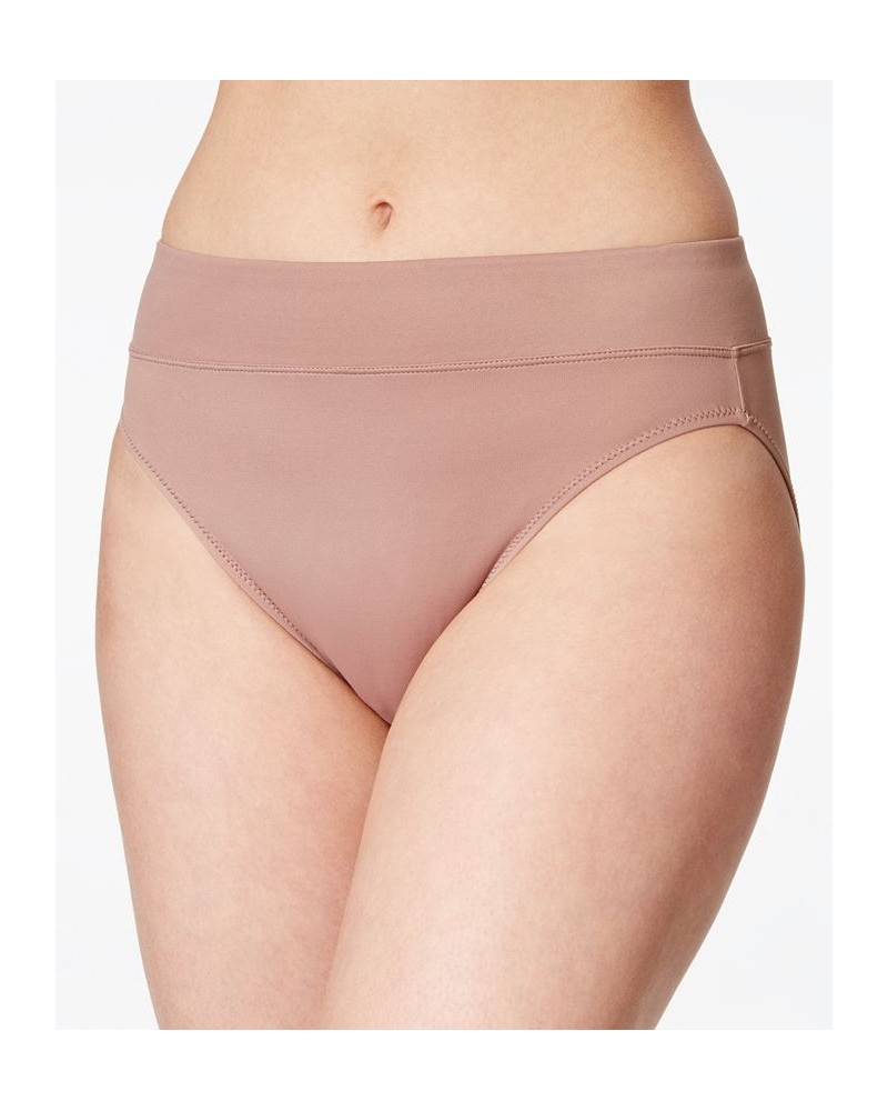 Warners No Pinching No Problems Tailored Hi-Cut 5138 Mocha (Nude 4) $9.57 Panty