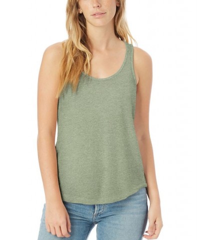 Women's Backstage Tank Top Vintage-Like Pine $25.37 Tops